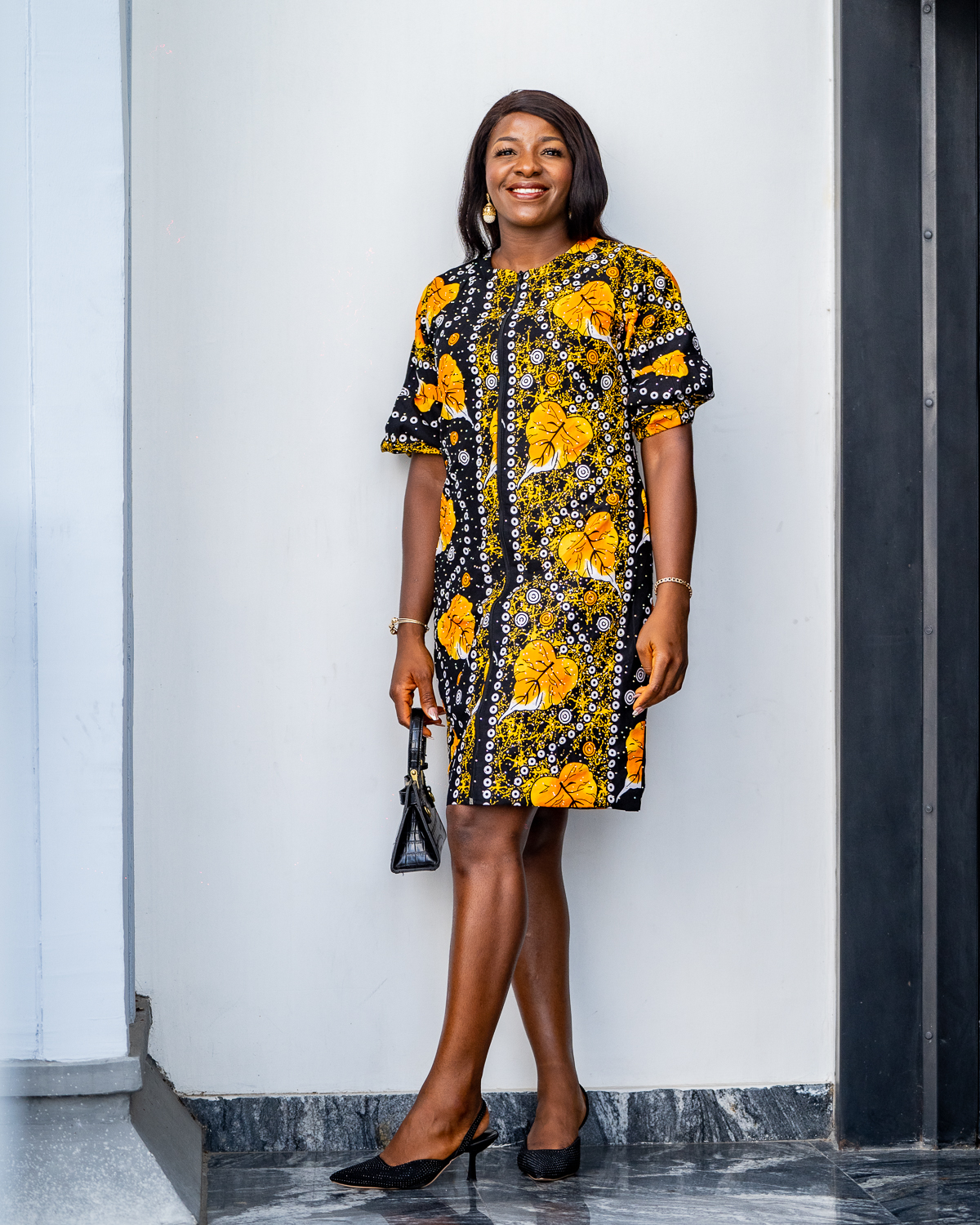 Bebeoma Smart Front Zip Dress - Image 2