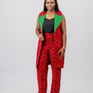 Amawu Sleeveless Kimono & Trouser
