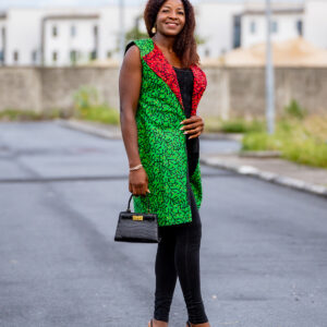 Mma Sleeveless Kimono Top