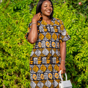 Nwabebi Smart Front Zip Dress